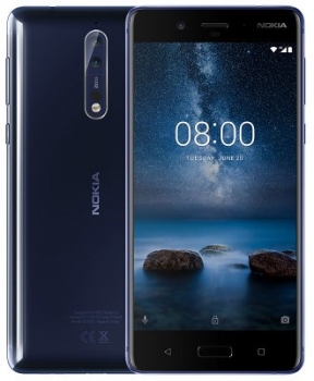 Nokia 8 Dual Sim 64Gb Blue Nokia 8 Dual Sim 64Gb Blue
